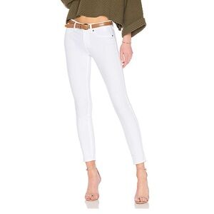 7 FOR ALL MANKIND SKINNY WHITE JEANS